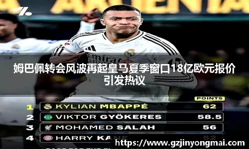 姆巴佩转会风波再起皇马夏季窗口18亿欧元报价引发热议